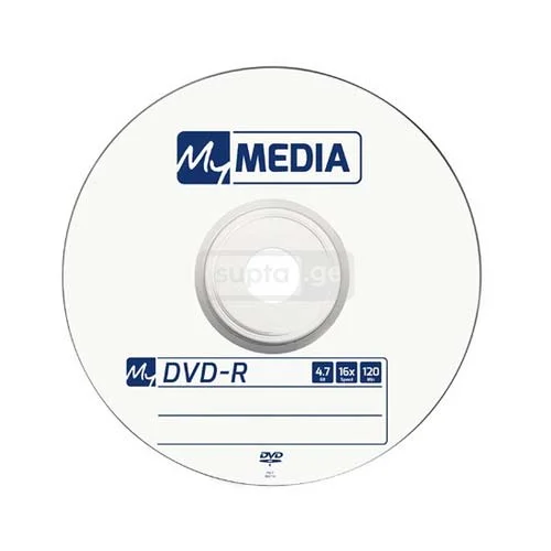 MEDIA - DVD-R დივიდი დისკი 1*50ც